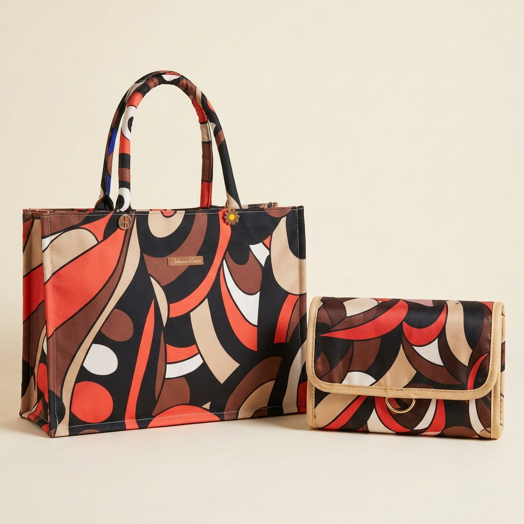Retro Remix matching bag and tote
