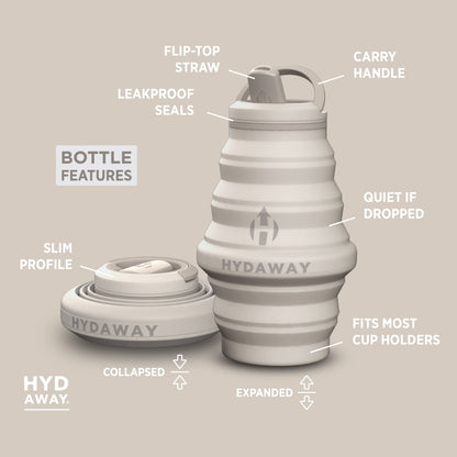 Collapsible Water Bottle | 17oz